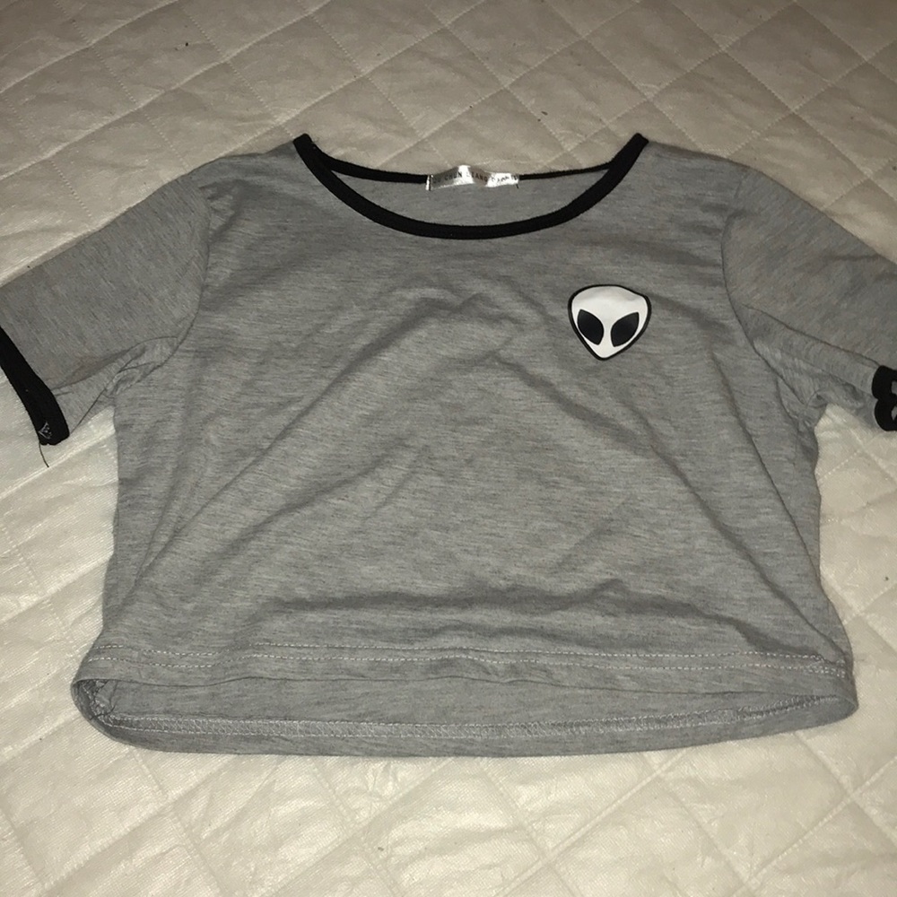grey alien shirt